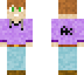 auxuh first skin cyan & purple new version