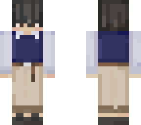 black haired boy