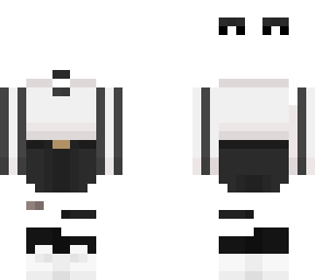 black striped white, ob