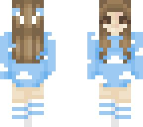 blue cloud sweater