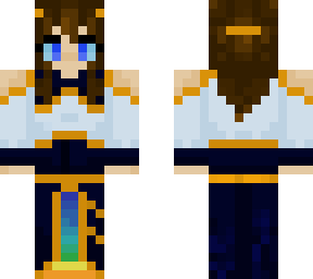 blue/yellow fade