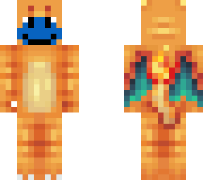 blueberry with charizard costume