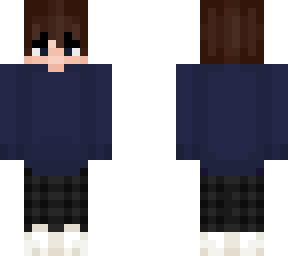 brown hair boy/masculine person