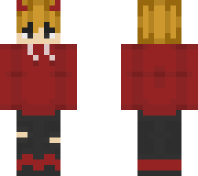 custom devil boy blond