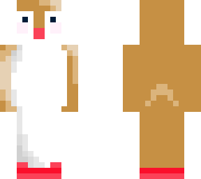 cute penguin brown