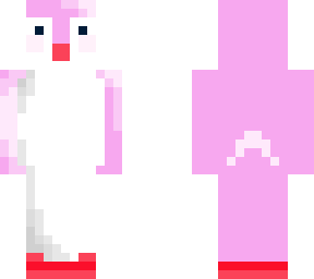 cute penguin pink