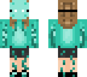 cyan girl