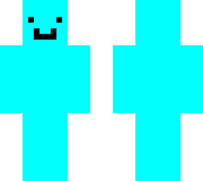 cyan man