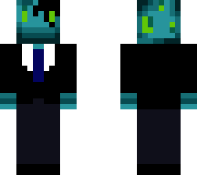 cyborg glow squid with suit