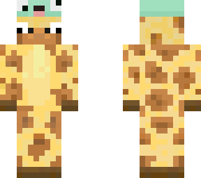 giraffe with a frog hat!
