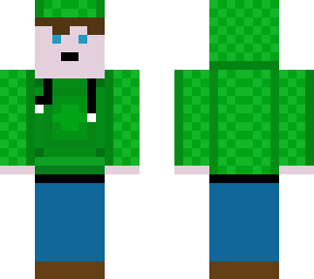 green hoody skin