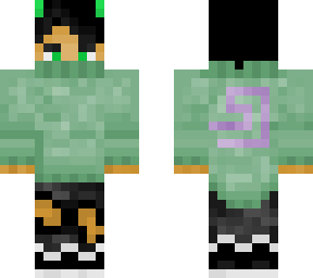 green/purple signed demon - jumper