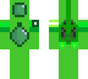 green spaceman