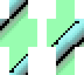 green vs blue faded