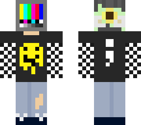 grunge tv head