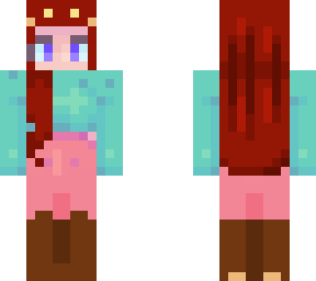 horse rider girl *edited skin, originally made by xxashedmindsxx