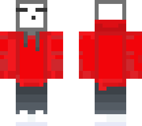 if my profile was in a red hoodie