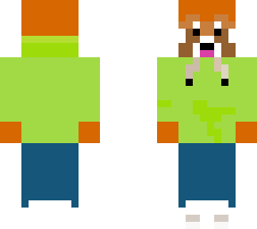 lime green red panda