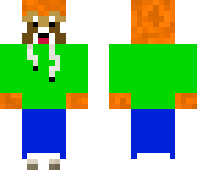 lime green red panda