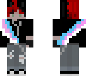me w/trans flag