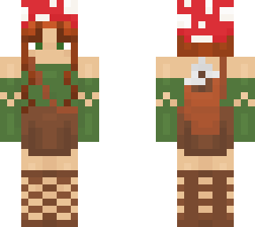 mushroom elf  :3 (w/ arrows)