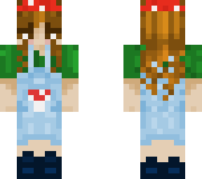 mushroom girl