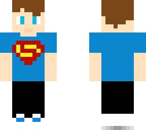 my version of me wearing a superman shirt