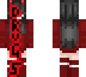 nice edit of egirl demon skin