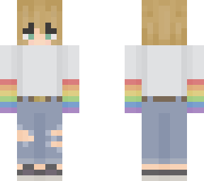 pastel rainbow sweater