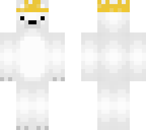 polar bear with crown #2