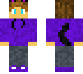 purple cat guy