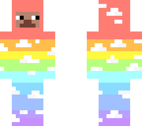 rainbow cloud onesie steve