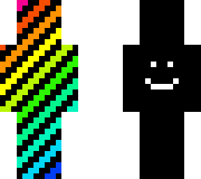 rainbow person