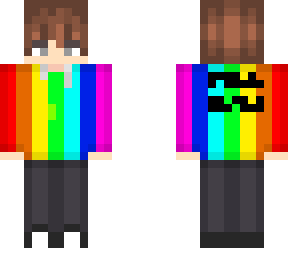 rainbow skin