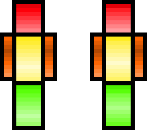 rainbow with outline