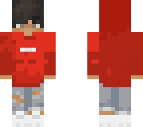 red boy hoodie
