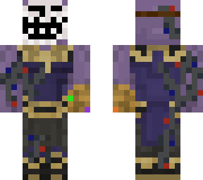 robotic thanos with troll face