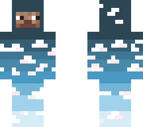 sky cloud onesie steve