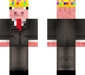 technoblade in a suit