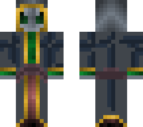 wizard with mask