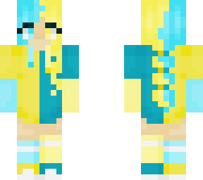 blue & yellow