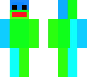 blue and lime