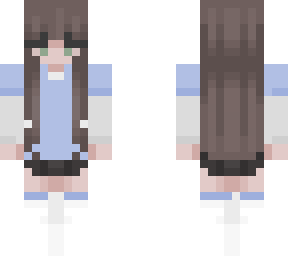 blue girl