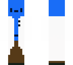 blue guy with lab coat