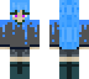 blue slime girl (original by ijam22)