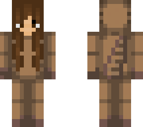 brown hair girl in brown axolotl idk :)
