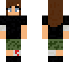 camo girl