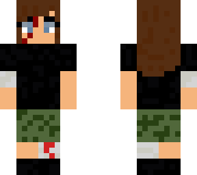 camo girl