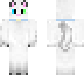 cat skin w colar (read desc)