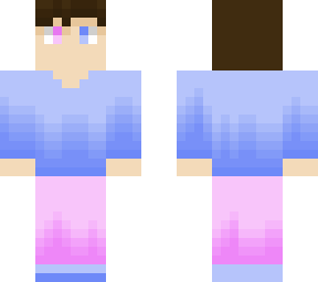 cotton candy themed person 2.0